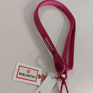 NWT Hunter for Target pink long lanyard
